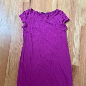 Eileen Fisher Purple Shift Dress XS